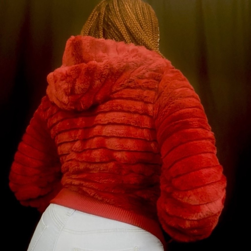 Hooded bomber jacket - Picture 2 of 3